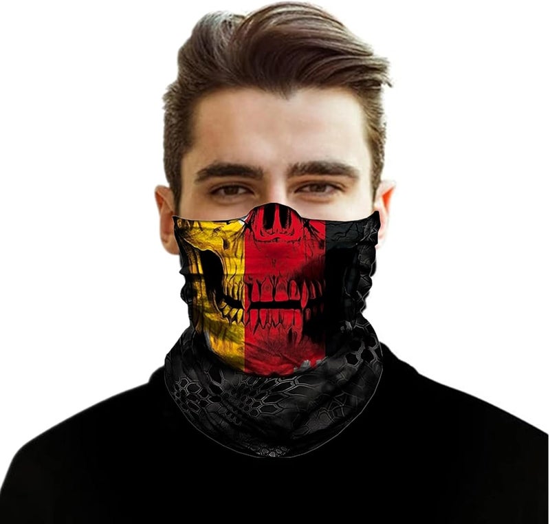 WYSUMMER Scarves Bandanas Skull Face Tube Headband, Gaiter Head Wrap Balaclava Magic Scarf Motorcycle Multi Function Headwear - Image 2